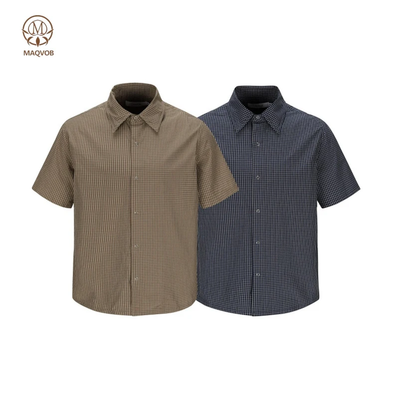 MAQVOB EU US Size Luxury Quality Street Casual Shirt Summer Autum Y2K Work Vintage Plaid Short Sleeve Shirt
MAQVOB EU US Size Luxury Quality Street Casual Shirt Summer Autum Y2K Work Vintage Plaid Short Sleeve Shirt