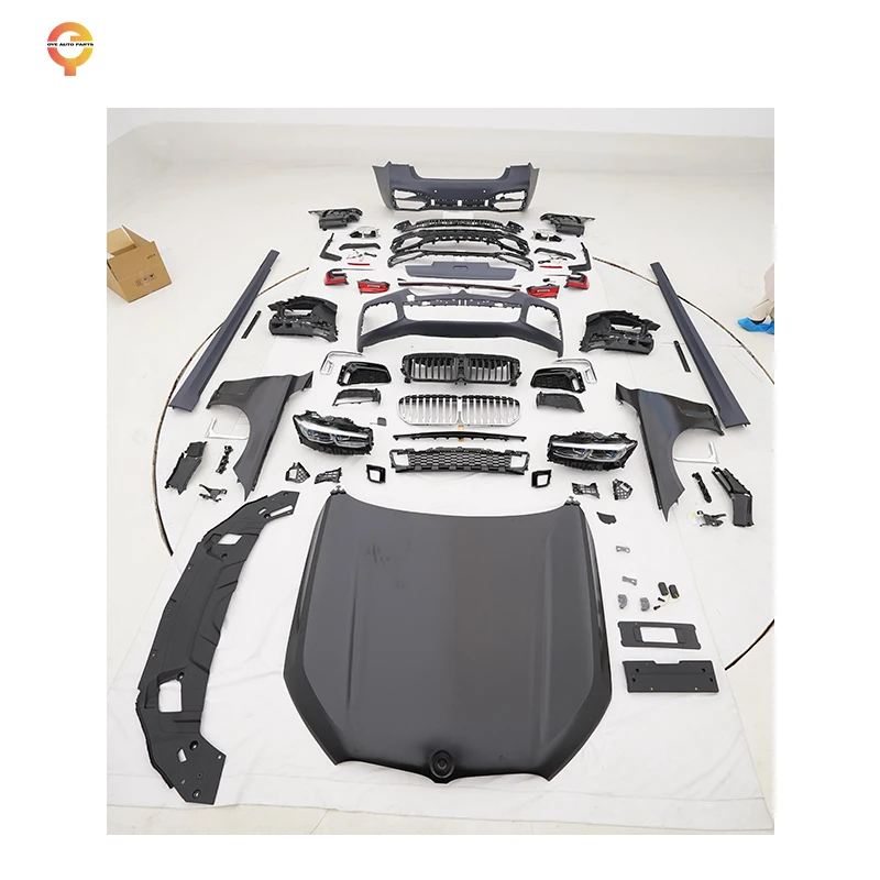 Подходит для комплекта для переоборудования, модифицированных кузовных комплектов BMW 7 серии G12 для старого 7, обновленных на новый Bodykit, год 2016-2019 гг.
Подходит для комплекта для переоборудования, модифицированных кузовных комплектов BMW 7 серии G12 для старого 7, обновленных на новый Bodykit, год 2016-2019 гг.