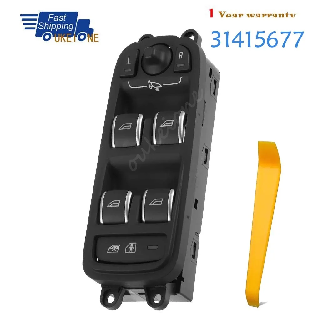 For Volvo XC60 2014-2017 S60L 2014-2019 Master Driver Side Electric Power Lifter Window Switch Button 31415677 Car Accessories
For Volvo XC60 2014-2017 S60L 2014-2019 Master Driver Side Electric Power Lifter Window Switch Button 31415677 Car Accessories