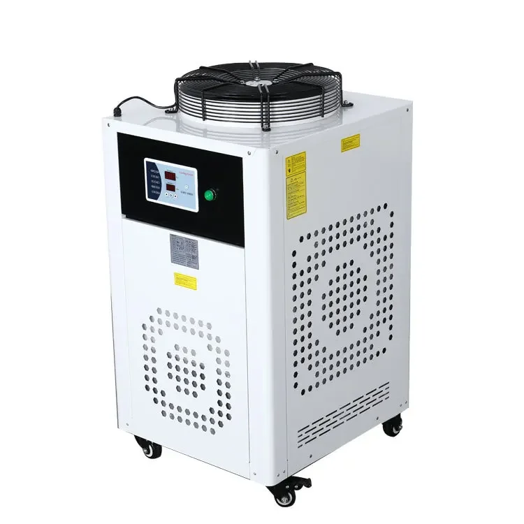 Intelligent industrial chiller Laser chiller, vacuum coating light source curing mold cooler
Intelligent industrial chiller Laser chiller, vacuum coating light source curing mold cooler