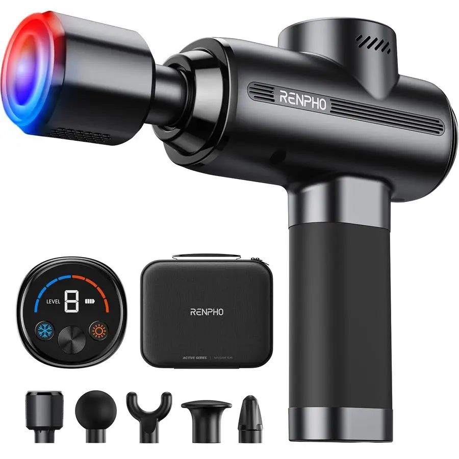 Active Thermacool 2 Massage Gun with Heat and Cold, Christmas Gifts, 2025 Upgraded Percussion Deep Tissue Handheld Neck Massager
Active Thermacool 2 Massage Gun with Heat and Cold, Christmas Gifts, 2025 Upgraded Percussion Deep Tissue Handheld Neck Massager