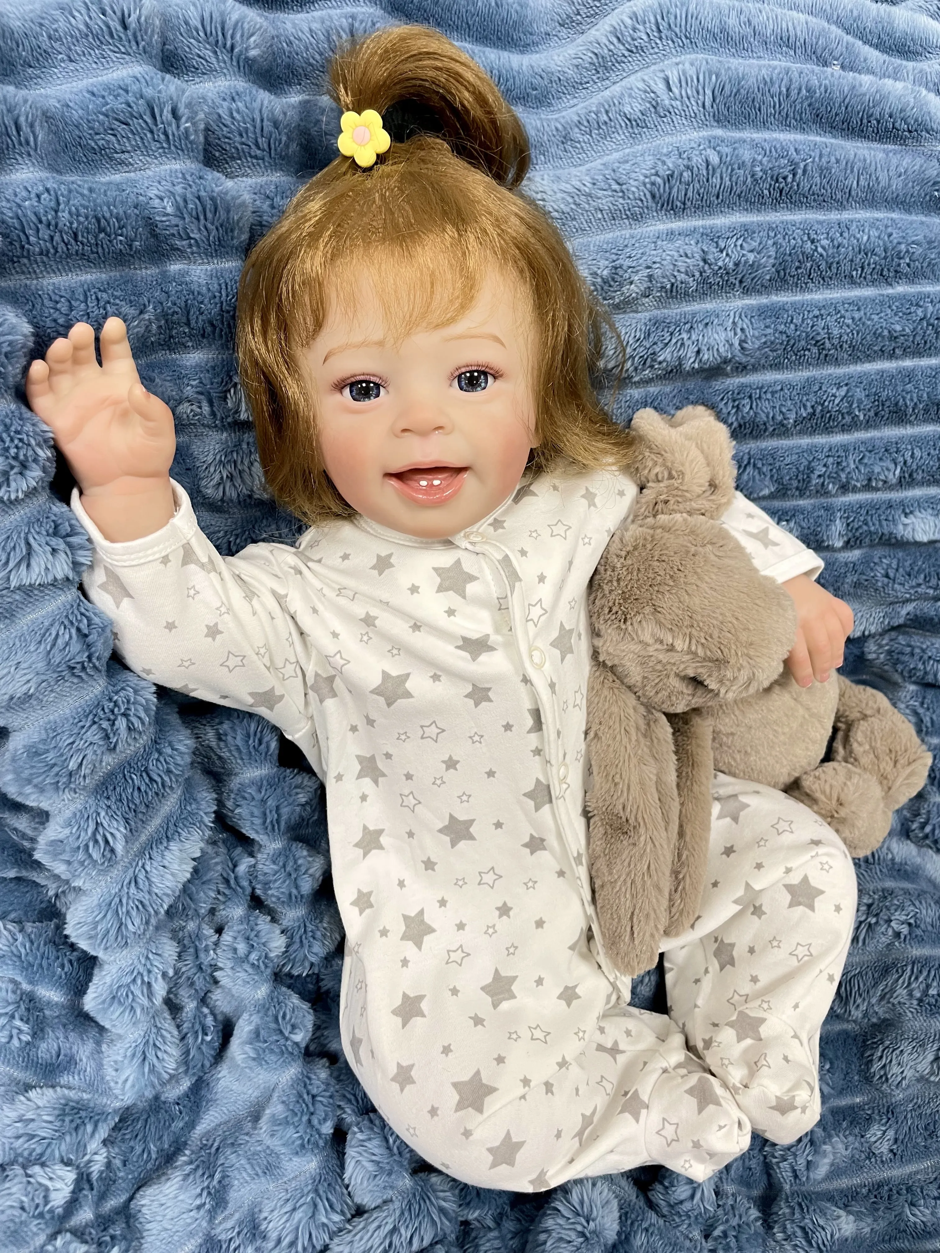 Cokela 24inch lifelike soft vinyl cloth body toddler doll toy 60cm realistic newborn baby reborn dolls for boy girls gift
Cokela 24inch lifelike soft vinyl cloth body toddler doll toy 60cm realistic newborn baby reborn dolls for boy girls gift