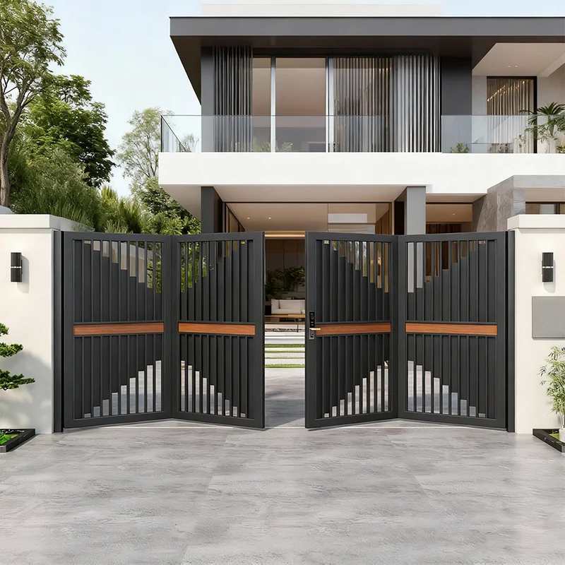 Latest Outdoor Automatic Main Entrance Design Electric Aluminum Driveway Sliding French Design Gate for House
Latest Outdoor Automatic Main Entrance Design Electric Aluminum Driveway Sliding French Design Gate for House