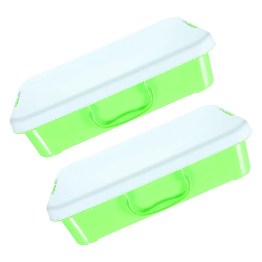 2Pcs Portable Sand Tray Storage Box for Kids Bright Color ABS Material with Handle Indoor Outdoor Playroom Sensory Table Craft
2Pcs Portable Sand Tray Storage Box for Kids Bright Color ABS Material with Handle Indoor Outdoor Playroom Sensory Table Craft