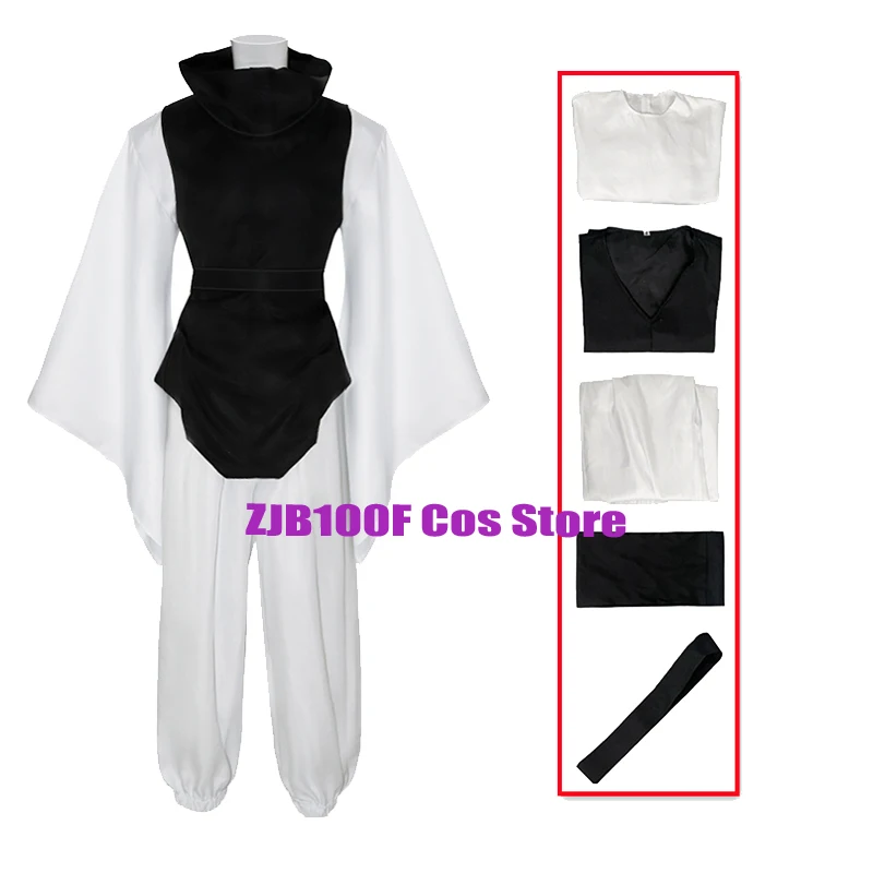 Choso Cosplay Anime Jujutsu Kaisen Costume Men Black Uniform Suit Halloween Party Outfit for Women Man
Choso Cosplay Anime Jujutsu Kaisen Costume Men Black Uniform Suit Halloween Party Outfit for Women Man