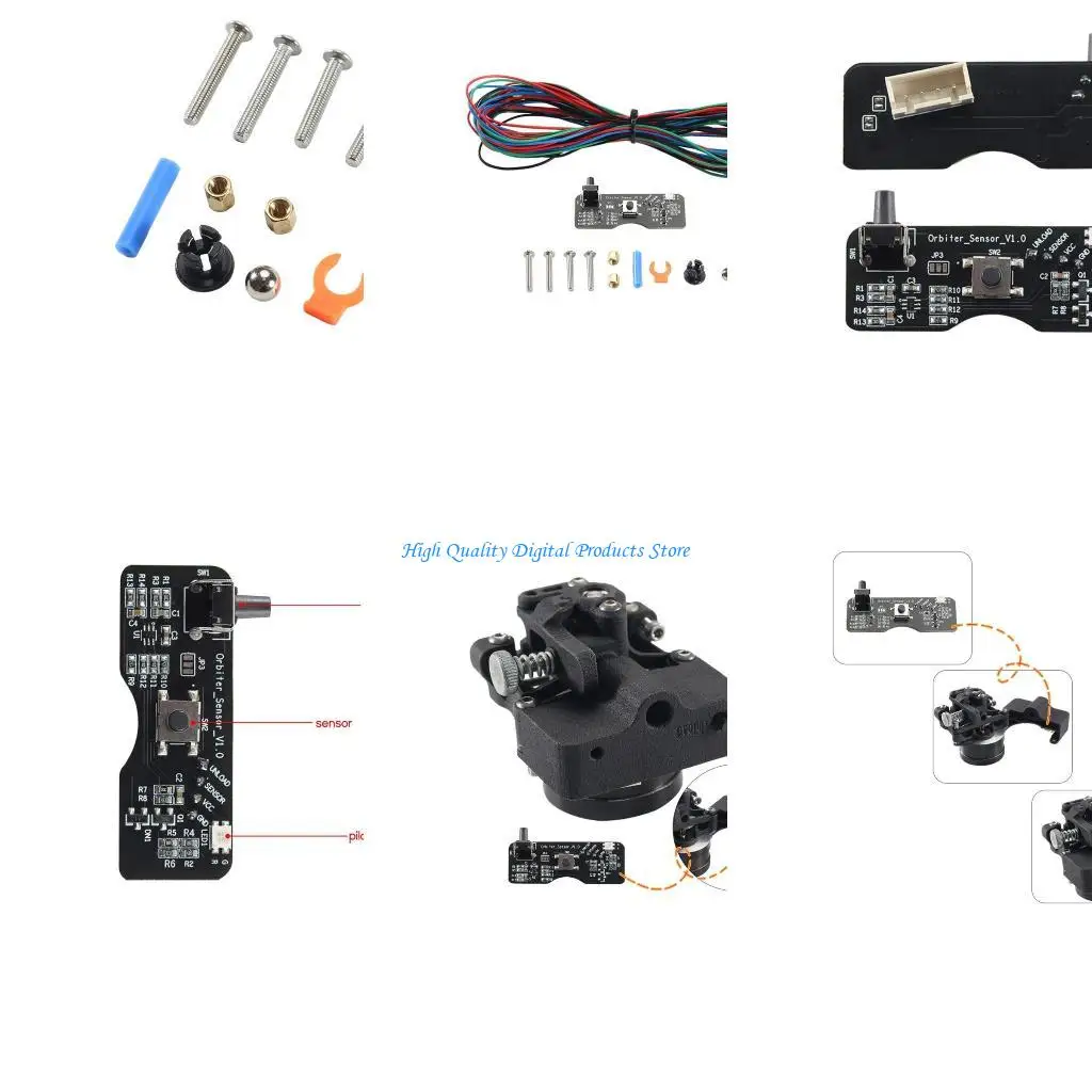 U2JE Filament Break Detection Module Cable Run-out Detector For Sherpa Mini
U2JE Filament Break Detection Module Cable Run-out Detector For Sherpa Mini