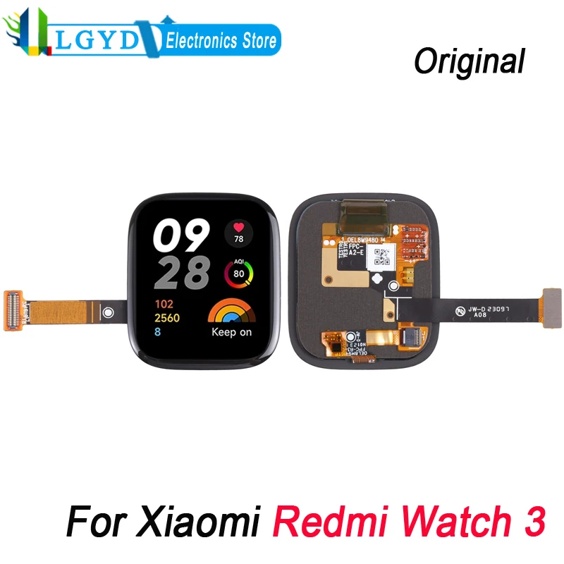 Original LCD Screen For Xiaomi Redmi Watch 3 LCD Display Digitizer Full Assembly Replacement Part
Original LCD Screen For Xiaomi Redmi Watch 3 LCD Display Digitizer Full Assembly Replacement Part