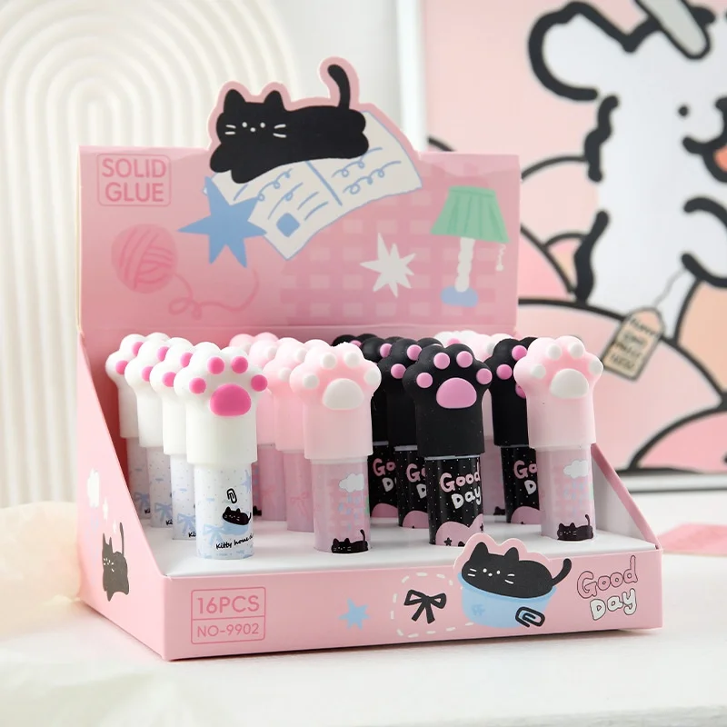 8/16pcs Kawaii Cat Paw Solid Glue Guns Sticks DIY Tools Student Handmade Office School Supplies
8/16pcs Kawaii Cat Paw Solid Glue Guns Sticks DIY Tools Student Handmade Office School Supplies