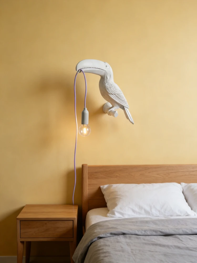 Toucan Resin Decor Wall Lamps Bedroom Bedside Home Decor Droll Bird Wall Light Living Room Wall Decor Bird Tufted Puffin Lamp
Toucan Resin Decor Wall Lamps Bedroom Bedside Home Decor Droll Bird Wall Light Living Room Wall Decor Bird Tufted Puffin Lamp