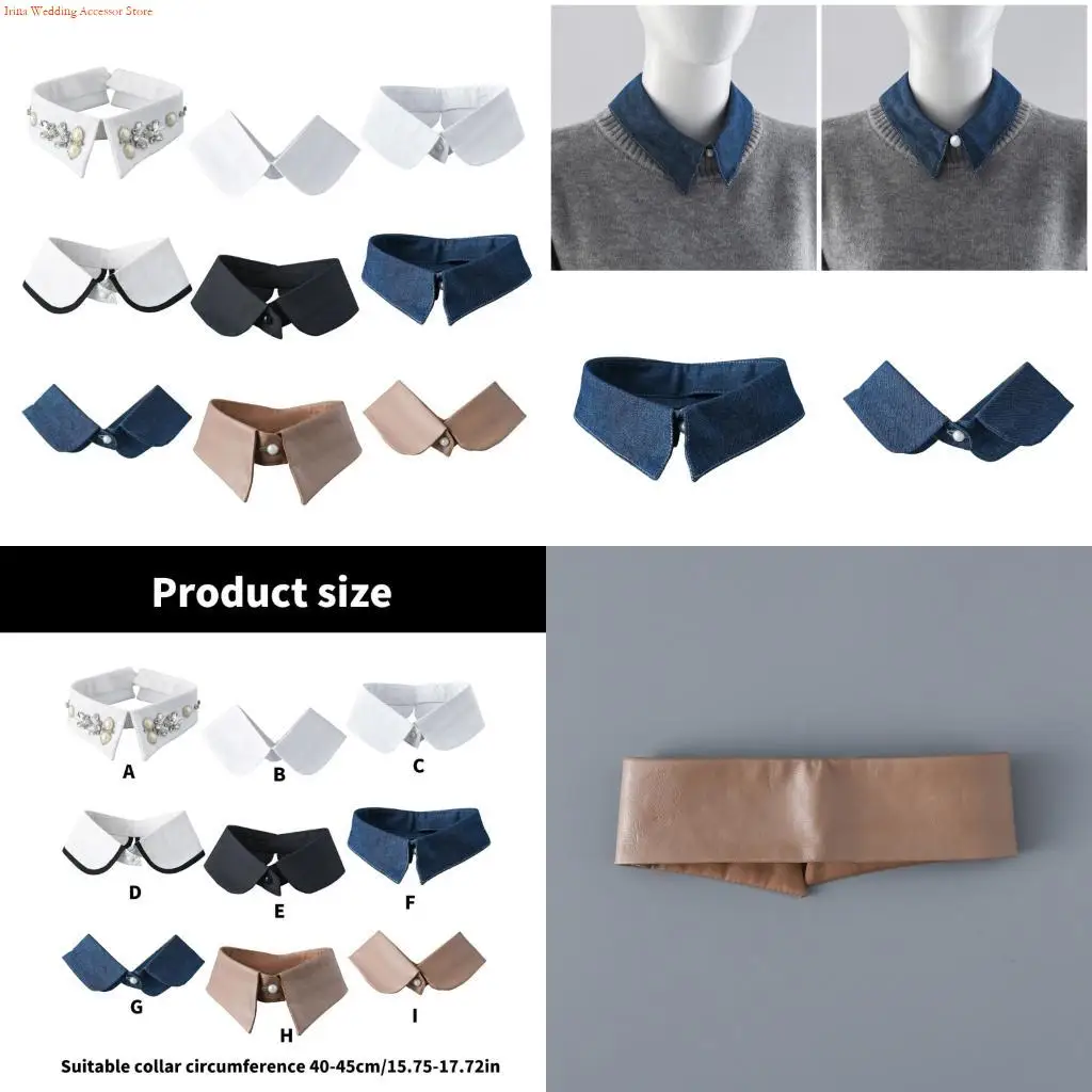 G92D Sophisticated Beads Embellished Detachable Faux Collar for Office Party Wear Enhancement Blouse Choker Collar Necklace
G92D Sophisticated Beads Embellished Detachable Faux Collar for Office Party Wear Enhancement Blouse Choker Collar Necklace