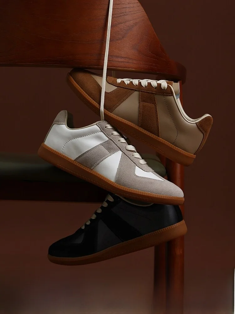 Luxury Top Layer Cowhide Men's Casual Shoes Couple's Agan Style De Xin Leisure Footwears round Toe Laced on Mixed Material
Luxury Top Layer Cowhide Men's Casual Shoes Couple's Agan Style De Xin Leisure Footwears round Toe Laced on Mixed Material