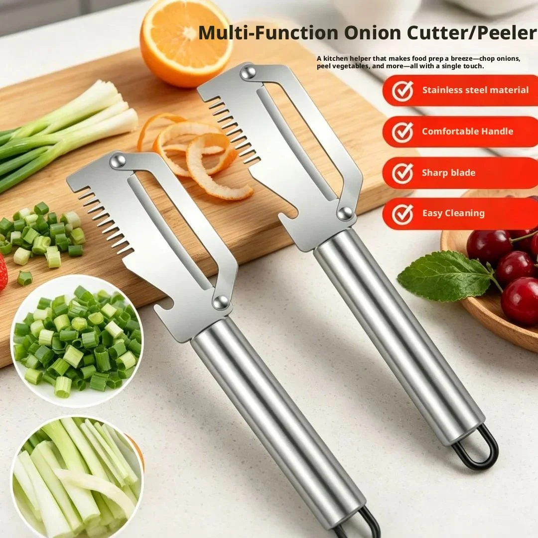 2026 New Stainless Steel Vegetable Peeler with 3-in-1 Fruit Potato Peeler with Bottle Opener Kitchen Peeling Cooking Tools 1 s
2026 New Stainless Steel Vegetable Peeler with 3-in-1 Fruit Potato Peeler with Bottle Opener Kitchen Peeling Cooking Tools 1 s