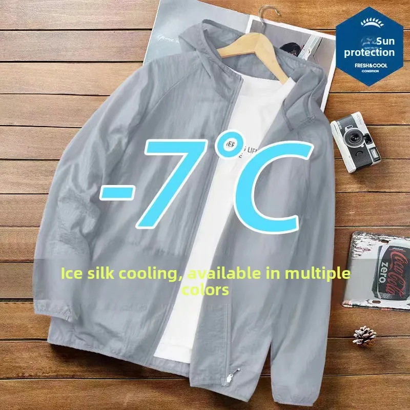 Ice Silk Thin Cool Feeling Sun Protection Clothing Men's Summer Breathable Skin Shirt Fishing Sun Protection Outdoor Open Car...
Ice Silk Thin Cool Feeling Sun Protection Clothing Men's Summer Breathable Skin Shirt Fishing Sun Protection Outdoor Open Car...