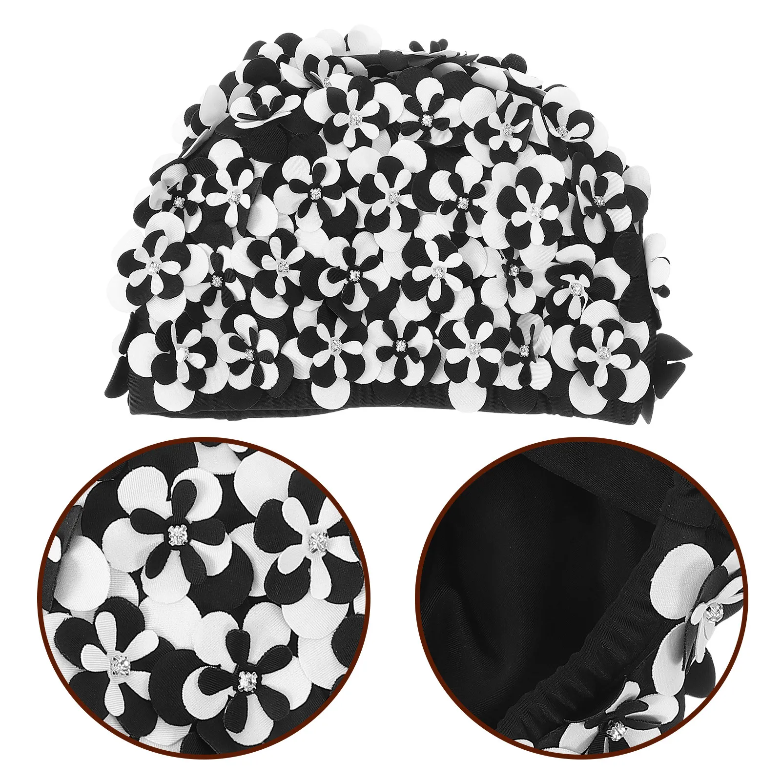 Flower Waterproof Swim Cap Cotton Nylon Hair Protection Swimming Cap for Women Long Hair Floral Swim Hats Wear-Resistant
Flower Waterproof Swim Cap Cotton Nylon Hair Protection Swimming Cap for Women Long Hair Floral Swim Hats Wear-Resistant