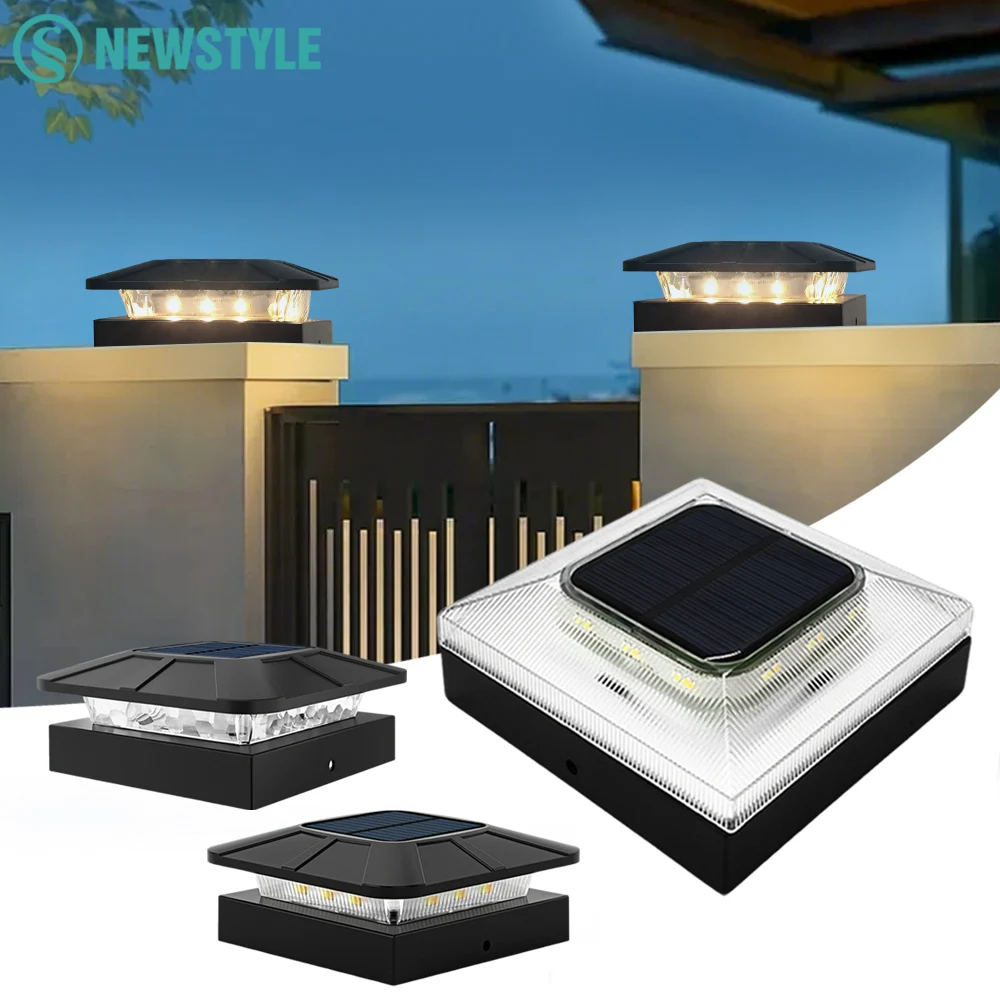 Наружные солнечные фонари для ограждения 4x4, солнечные фонари для ограждения, 3 режима освещения, солнечные фонари IP65 для освещения сада и двора
Наружные солнечные фонари для ограждения 4x4, солнечные фонари для ограждения, 3 режима освещения, солнечные фонари IP65 для освещения сада и двора