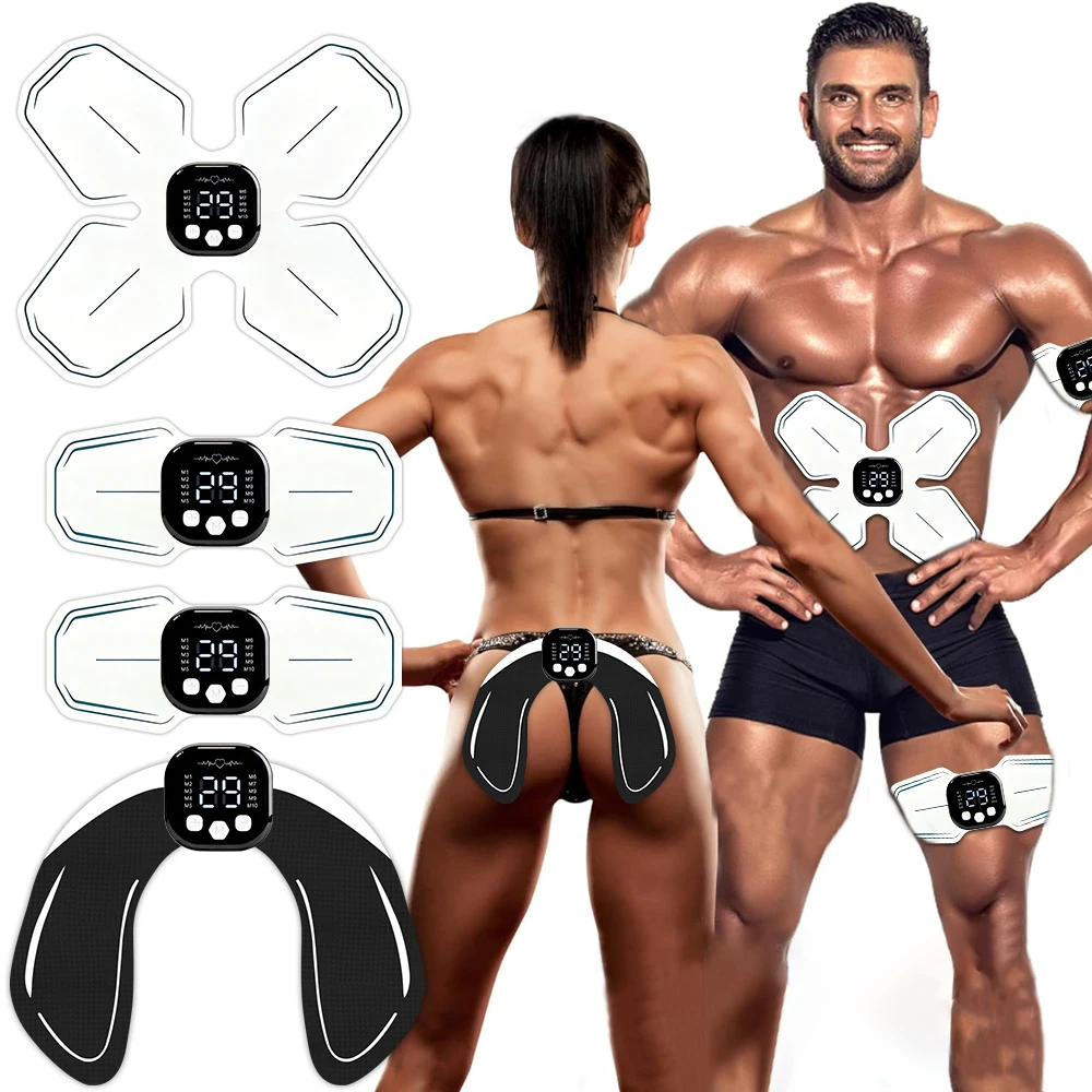 EMS Muscle Stimulator Electric Abdominal Trainer Body Slimming Massager Abs Arm Fitness Home Gym Workout Toning Belt
EMS Muscle Stimulator Electric Abdominal Trainer Body Slimming Massager Abs Arm Fitness Home Gym Workout Toning Belt