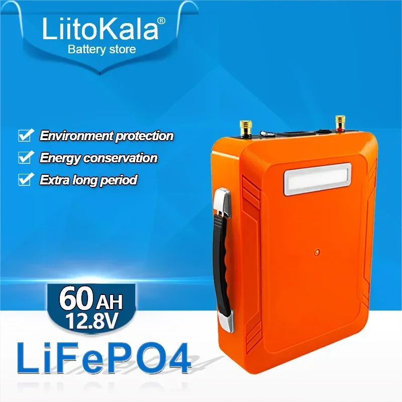 Аккумуляторная батарея LiitoKala 12 В 60AhLifepo 4, lifepo LFP с BMS светодиодный 5V USB для моторной лодки
Аккумуляторная батарея LiitoKala 12 В 60AhLifepo 4, lifepo LFP с BMS светодиодный 5V USB для моторной лодки