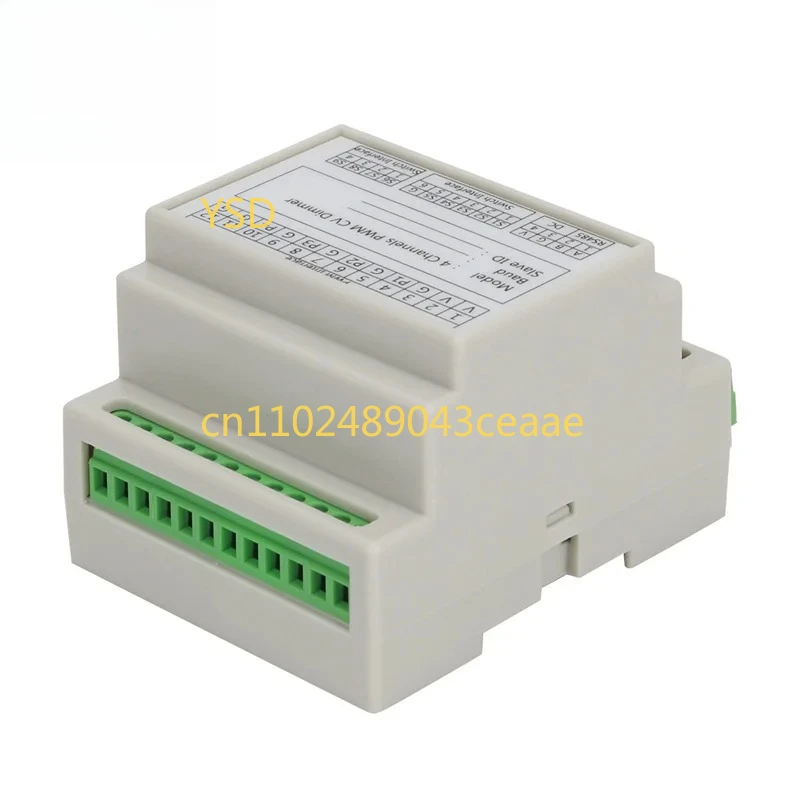 RS485 Modbus 4-Channel PWM Module - Constant Voltage LED Dimmer for Smart Home RGBW Lamp Control
RS485 Modbus 4-Channel PWM Module - Constant Voltage LED Dimmer for Smart Home RGBW Lamp Control