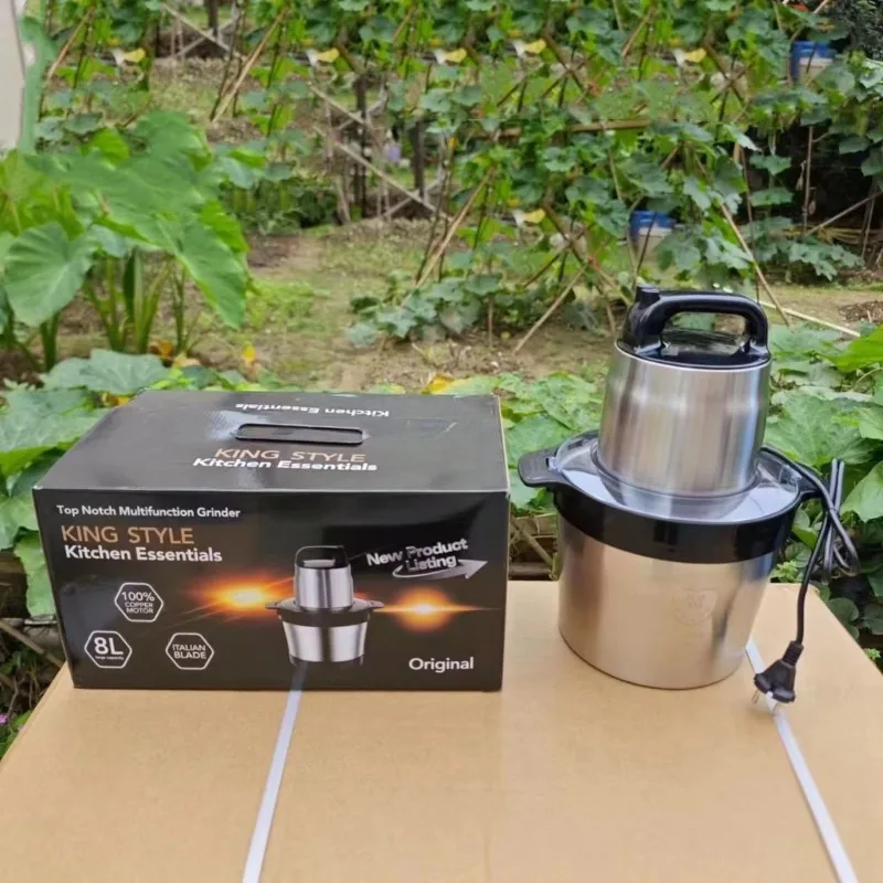 6L8L12L Automatic High Power Household Mixer Meat Grinder
6L8L12L Automatic High Power Household Mixer Meat Grinder