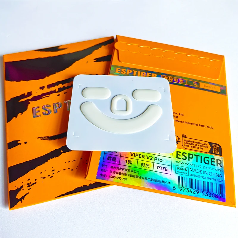 Новые коньки для мыши Esports Tiger Gaming ICE, ножки для мыши Razer Viper V2 Pro, белые скользящие изогнутые края
Новые коньки для мыши Esports Tiger Gaming ICE, ножки для мыши Razer Viper V2 Pro, белые скользящие изогнутые края