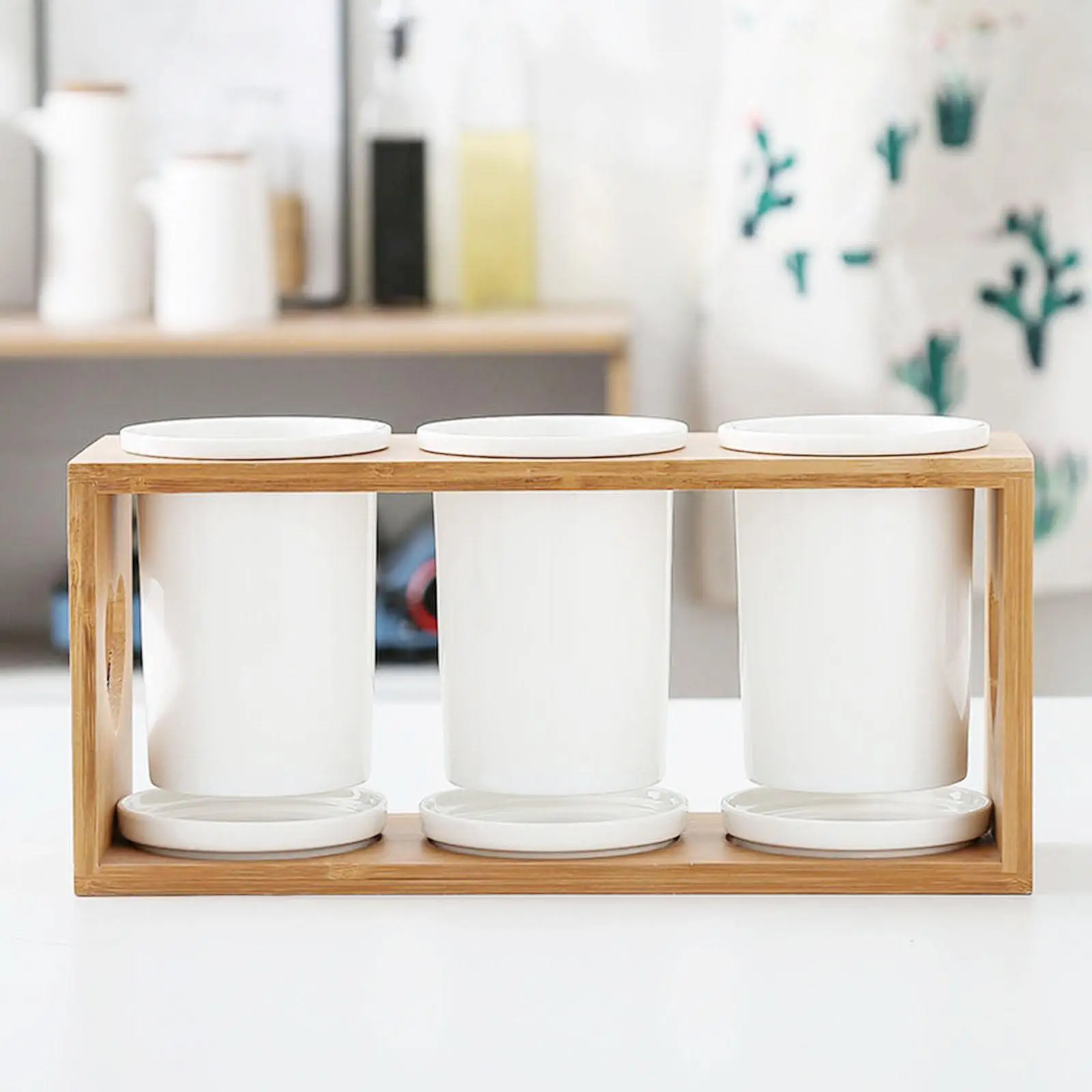 Flatware Organizer Holder with Utensil Caddy with Drain Tray 30.5x13.8x10cm Set of 3 for Spoons and Forks Sturdy
Flatware Organizer Holder with Utensil Caddy with Drain Tray 30.5x13.8x10cm Set of 3 for Spoons and Forks Sturdy