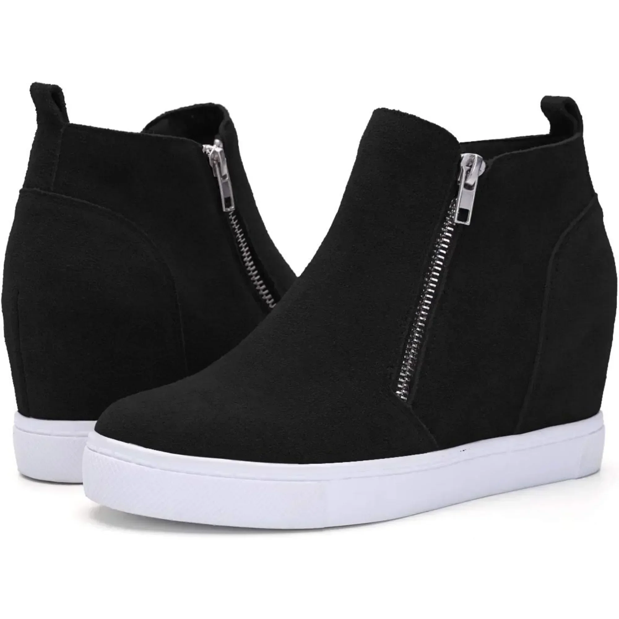 Women's Wedge Sneakers Hidden Heel Platform Wedge Booties Hidden Wedgie Sneakers
Women's Wedge Sneakers Hidden Heel Platform Wedge Booties Hidden Wedgie Sneakers