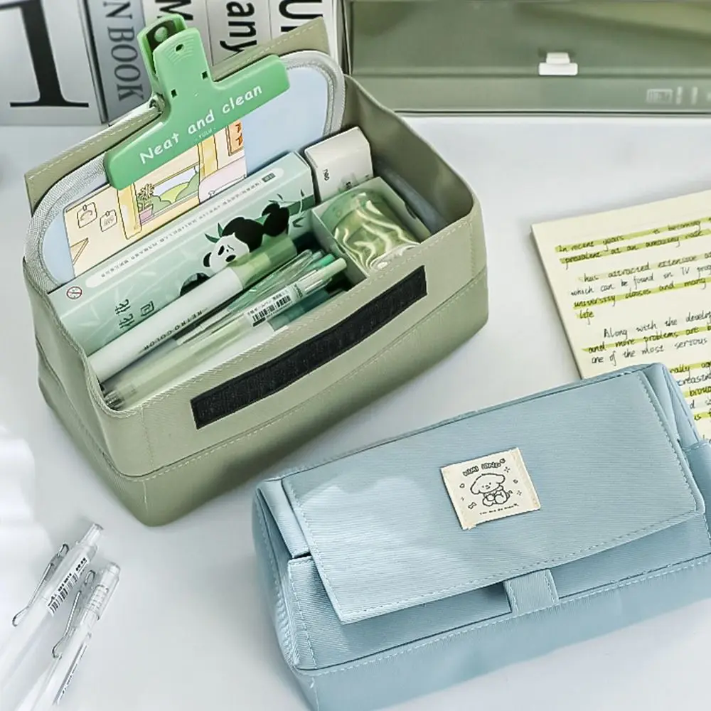 INS Cosmetic Pouch Aesthetic Pencil Bag Large Capacity Desktop Organizer Pen Pencil Cases Zipper Canvas Stationery Pouch Student
INS Cosmetic Pouch Aesthetic Pencil Bag Large Capacity Desktop Organizer Pen Pencil Cases Zipper Canvas Stationery Pouch Student