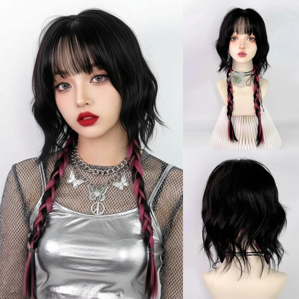 Long Straight Heat Resistant Synthetic Braids Wig With Bang Women's Lolita Style for Cosplay Party Daily
Long Straight Heat Resistant Synthetic Braids Wig With Bang Women's Lolita Style for Cosplay Party Daily