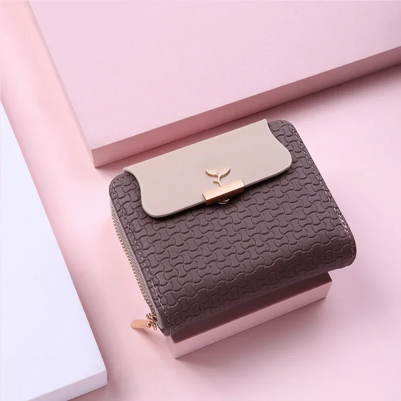 Fashion Women's Wallet Brand Design Student Leather Mini Wallet Women's Multi Card Folding Money Bag Women's Wallet
Fashion Women's Wallet Brand Design Student Leather Mini Wallet Women's Multi Card Folding Money Bag Women's Wallet