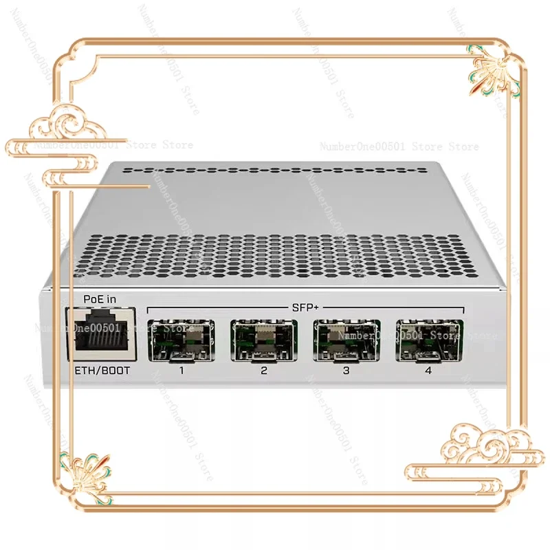 CRS305-1G-4S+IN 10-гигабитный пятипортовый интеллектуальный коммутатор управления сетью Металлический резервный источник питания
CRS305-1G-4S+IN 10-гигабитный пятипортовый интеллектуальный коммутатор управления сетью Металлический резервный источник питания