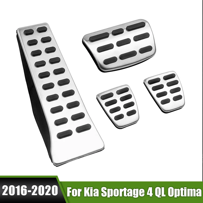 For Kia Sportage 4 QL 2016-2020 Optima K5 2020 AT/MT Stainless Steel Car Fuel Accelerator Brake Pedals Cover Non Slip Pads Case
For Kia Sportage 4 QL 2016-2020 Optima K5 2020 AT/MT Stainless Steel Car Fuel Accelerator Brake Pedals Cover Non Slip Pads Case