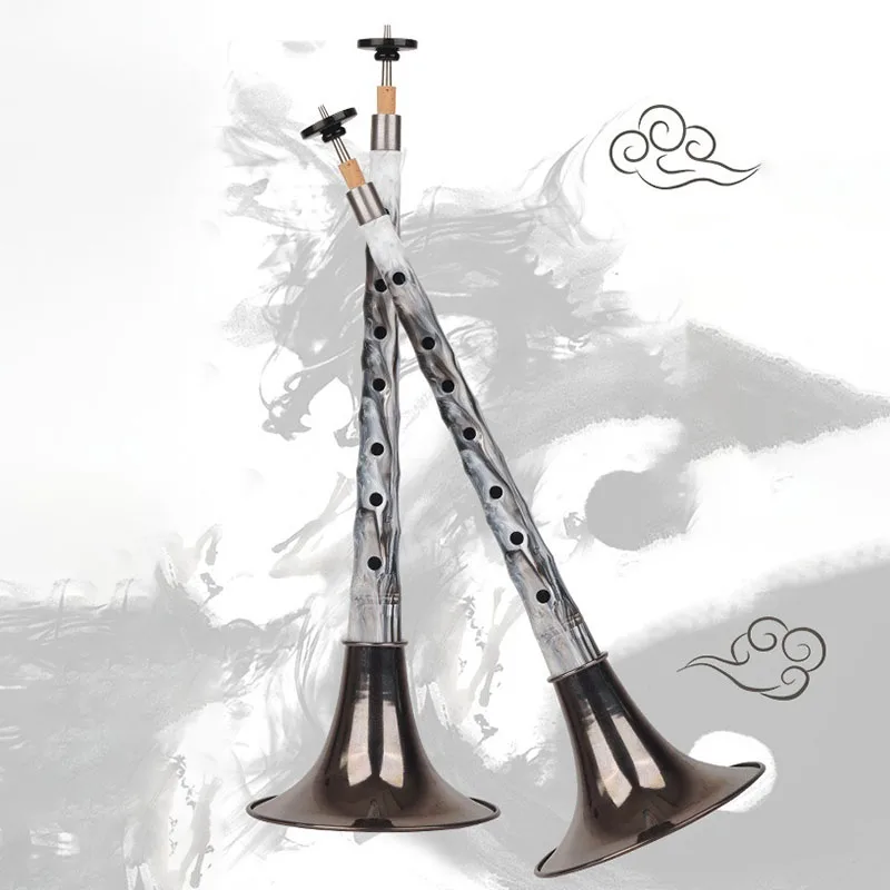 Суона D-тональности из смолы, ударопрочная, долговечная, портативная, для начинающих и профессионалов, для народной музыки, традиционный медный инструмент
Суона D-тональности из смолы, ударопрочная, долговечная, портативная, для начинающих и профессионалов, для народной музыки, традиционный медный инструмент