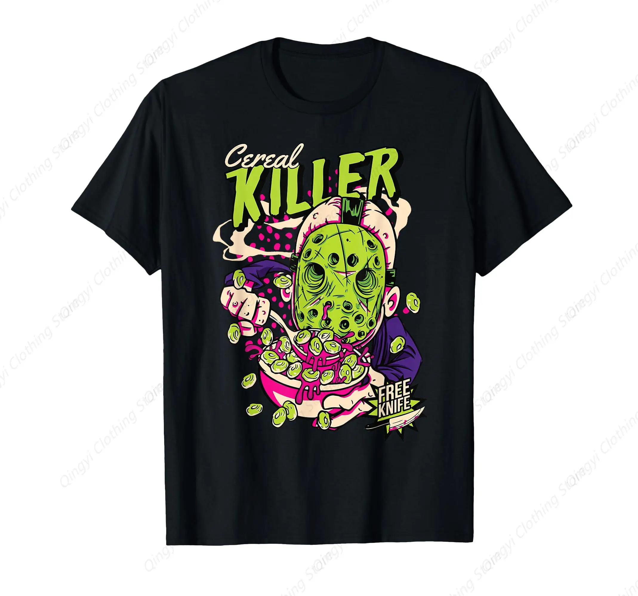 Funny Cereal Killer Horror Serial Killer Parody T-Shirt
Funny Cereal Killer Horror Serial Killer Parody T-Shirt