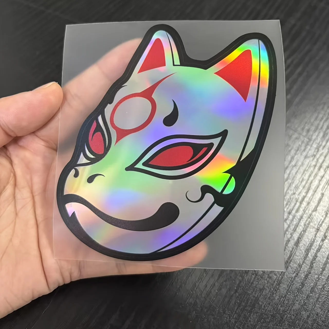 1 шт. «Итушающие голографические наклейки на маску кицунэ, подходят для персонализированных дорожных сумок, палуб для скейтборда и офисных стен
1 шт. «Итушающие голографические наклейки на маску кицунэ, подходят для персонализированных дорожных сумок, палуб для скейтборда и офисных стен