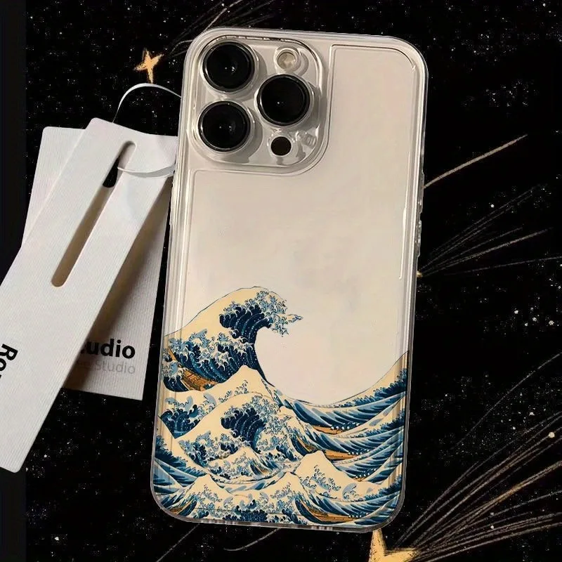Creative Japan Wave Phone Case For iPhone 17 16 15 11 12 14 13 Pro Max Mini XS XR 7 Plus 16E Shockproof Transparent Cover Fundas
Creative Japan Wave Phone Case For iPhone 17 16 15 11 12 14 13 Pro Max Mini XS XR 7 Plus 16E Shockproof Transparent Cover Fundas