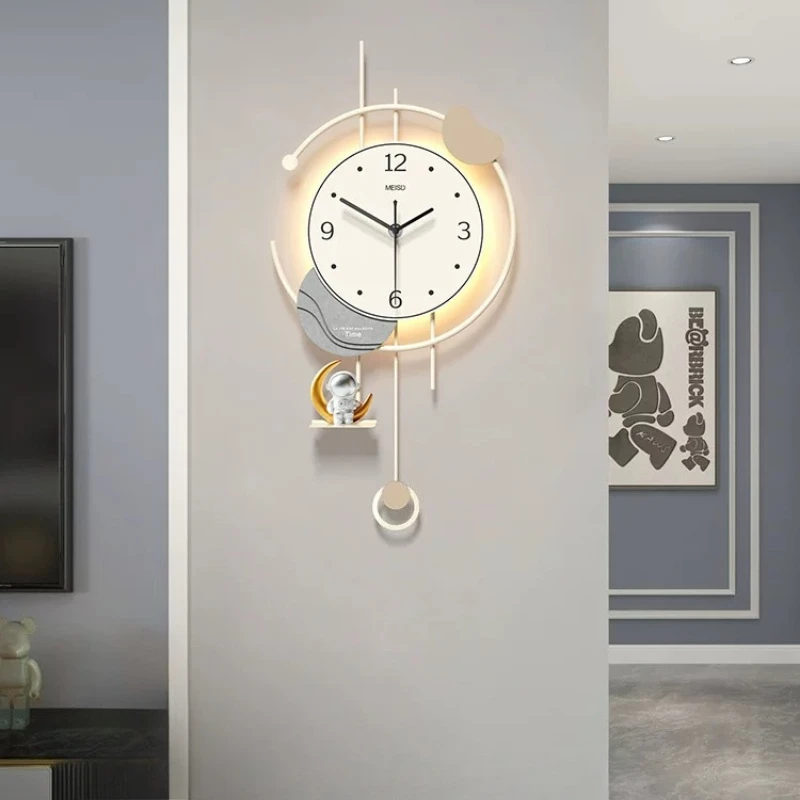 Restaurant Luminous Wall Clocks Silent Luxury Wall Clock Minimalist Unique Clock Interior Decor Living Room Watches Home Decor
Restaurant Luminous Wall Clocks Silent Luxury Wall Clock Minimalist Unique Clock Interior Decor Living Room Watches Home Decor