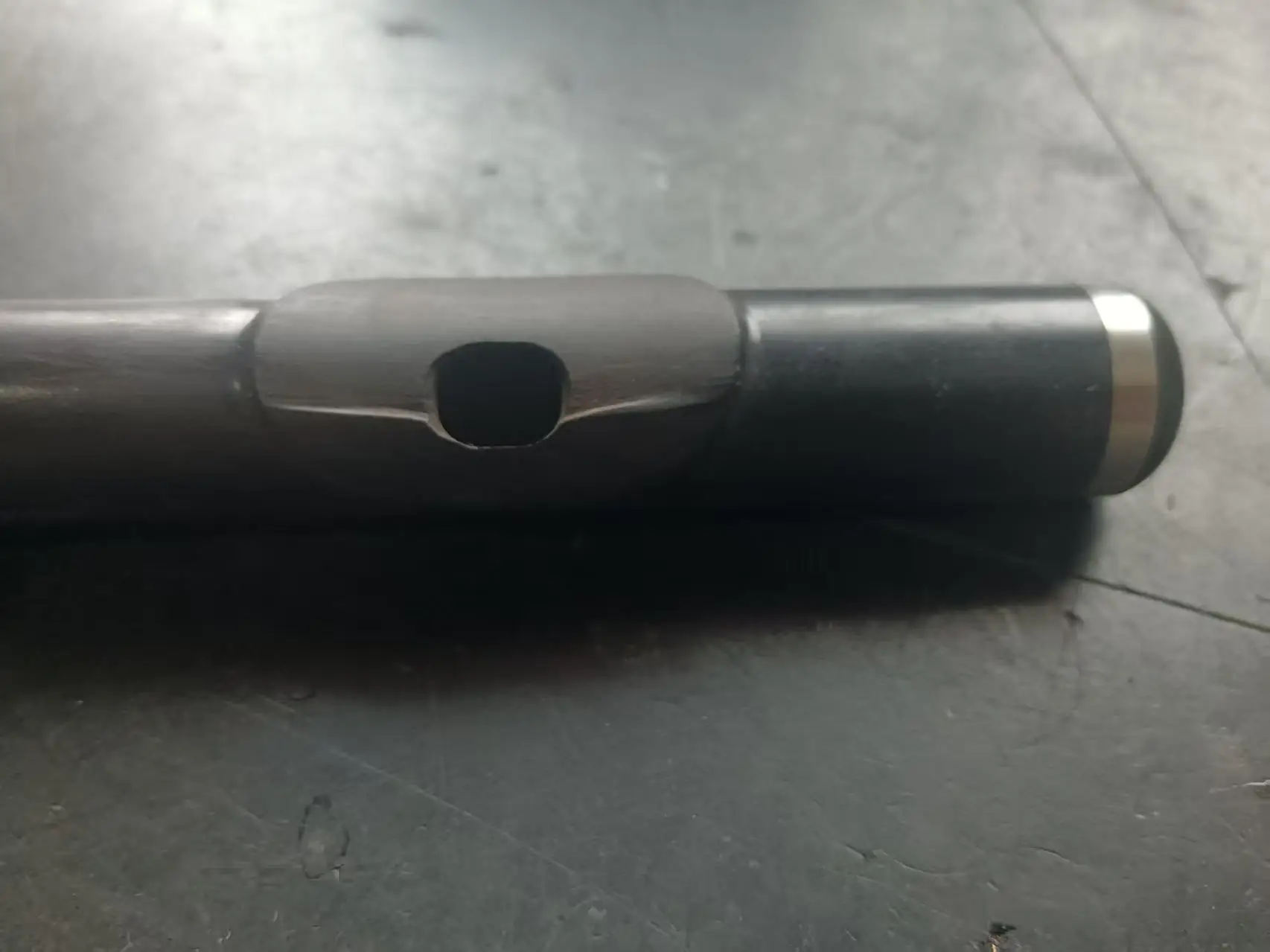 Ebony flute head joint for silver or gold flute european style
Ebony flute head joint for silver or gold flute european style
