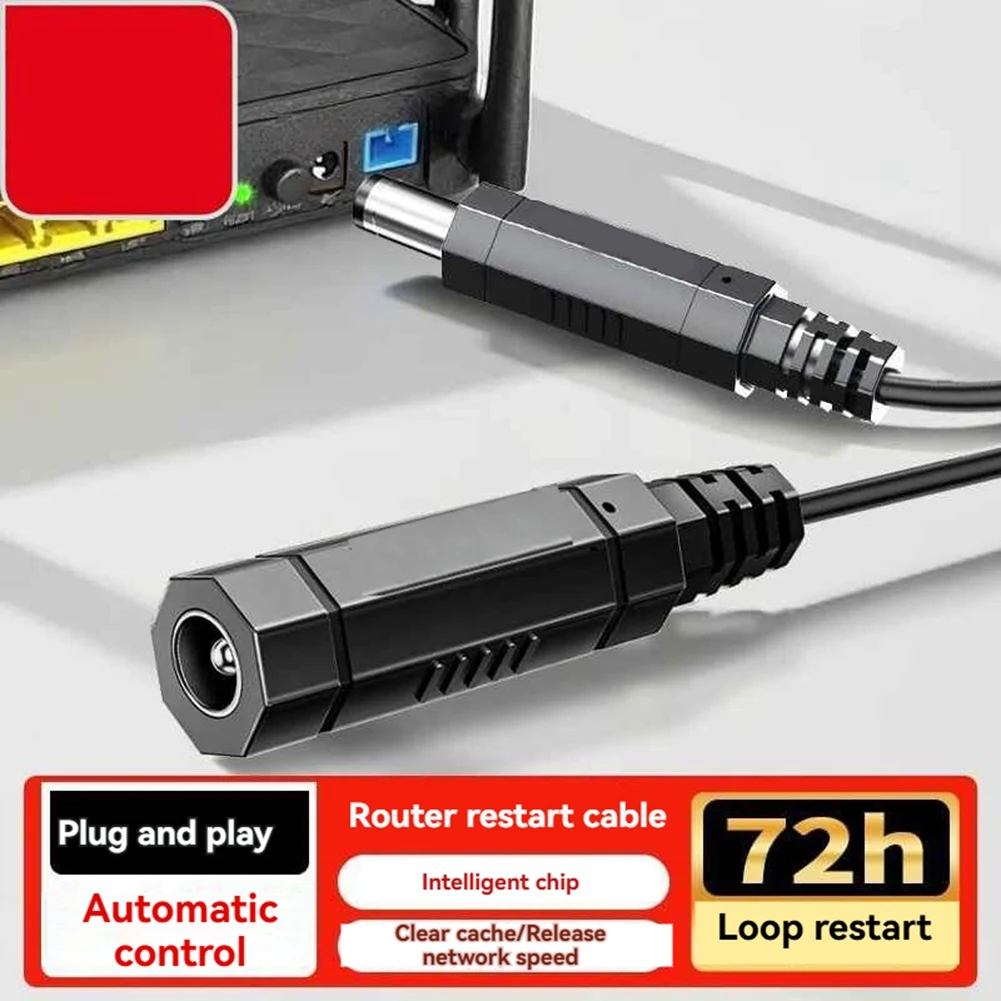 Router Automatic Restart 72 Hours Automatic Restart Cable For Wifi Bridge/Router/Repeater Rebooter DC5.5X2.1Mm Port