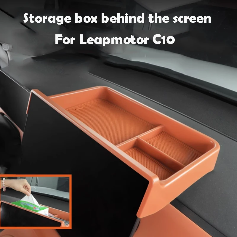 For Leapmotor C10 2026 Storage Box Behind The Screen Tissue Storage Car Accessories
For Leapmotor C10 2026 Storage Box Behind The Screen Tissue Storage Car Accessories