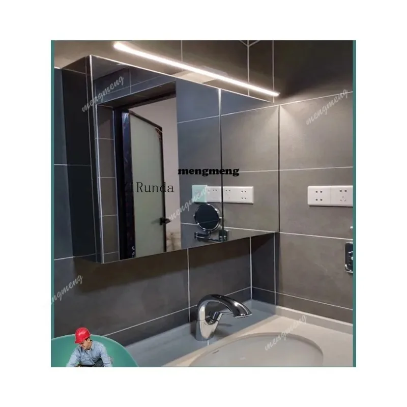 F5822 Bathroom mirror cabinet with light mirror box toilet toilet hanging wall -style bathroom bathroom mirror band racks
F5822 Bathroom mirror cabinet with light mirror box toilet toilet hanging wall -style bathroom bathroom mirror band racks