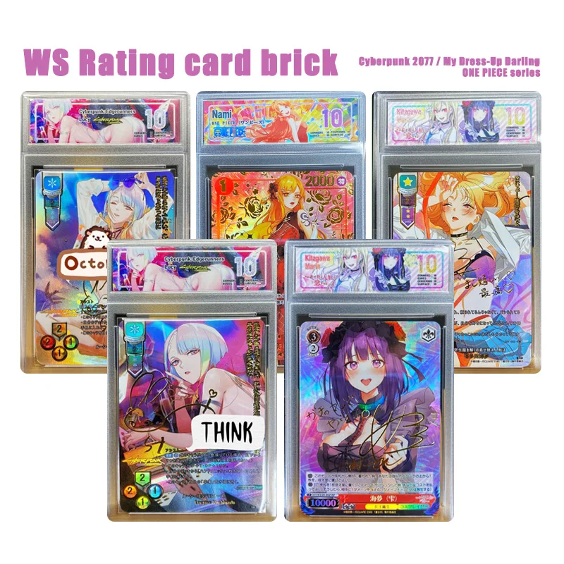 Коллекционная карточка Weiss Schwarz My Dress Up Darling Cyberpunk 2077 One Piece Nico Robin: DIY-набор для создания коллекционных карточек, игрушки, подарок
Коллекционная карточка Weiss Schwarz My Dress Up Darling Cyberpunk 2077 One Piece Nico Robin: DIY-набор для создания коллекционных карточек, игрушки, подарок