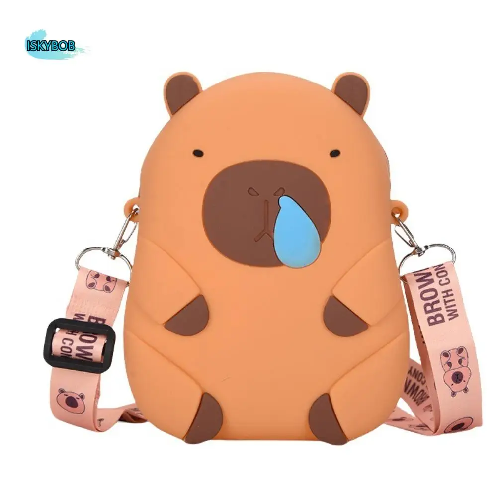 2-размерная сумка на плечо Kawaii Capybara, водонепроницаемая детская маленькая сумочка с героями мультфильмов, портативный кошелек, сумка для хранения телефона, студенческая сумка
2-размерная сумка на плечо Kawaii Capybara, водонепроницаемая детская маленькая сумочка с героями мультфильмов, портативный кошелек, сумка для хранения телефона, студенческая сумка