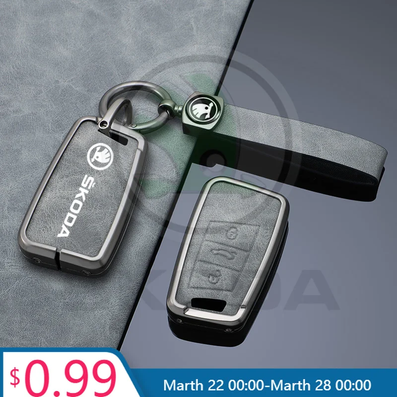 2026 Hot Car Sticker 2025 New New Alloy Car Remote Control Key Case Cover Holder Shell For Skoda Superb A7 Kodiaq Car-Styling Ke
2026 Hot Car Sticker 2025 New New Alloy Car Remote Control Key Case Cover Holder Shell For Skoda Superb A7 Kodiaq Car-Styling Ke