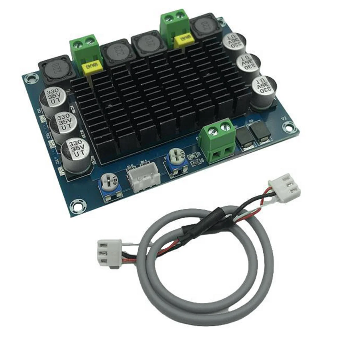 Chassis Built-In Digital Amplifier Board Dual-Channel TDA7498 High-Power High-Definition Rear Amplifier Board
Chassis Built-In Digital Amplifier Board Dual-Channel TDA7498 High-Power High-Definition Rear Amplifier Board
