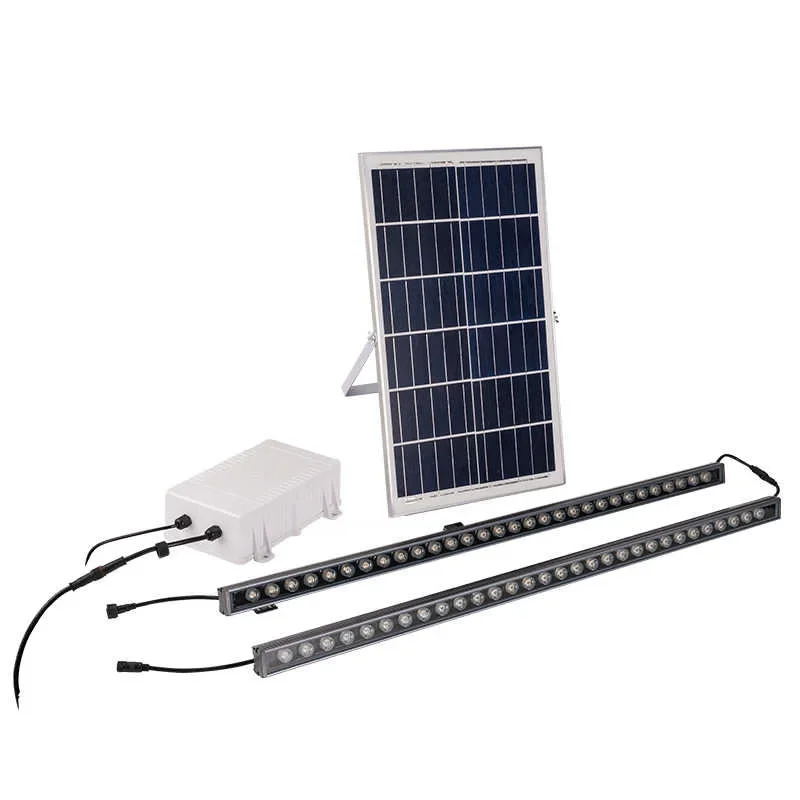 LED solar wall washer wire-free wall washer line light
LED solar wall washer wire-free wall washer line light