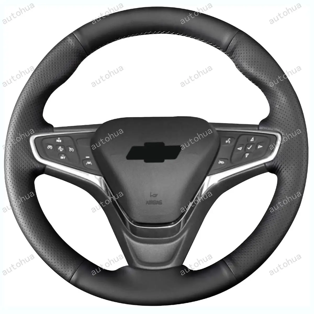 Steering Wheel Cover for Chevy 2021 Equinox/2018 Equinox/2016 Malibu,Non-Slip Breathable Microfiber Leather
Steering Wheel Cover for Chevy 2021 Equinox/2018 Equinox/2016 Malibu,Non-Slip Breathable Microfiber Leather