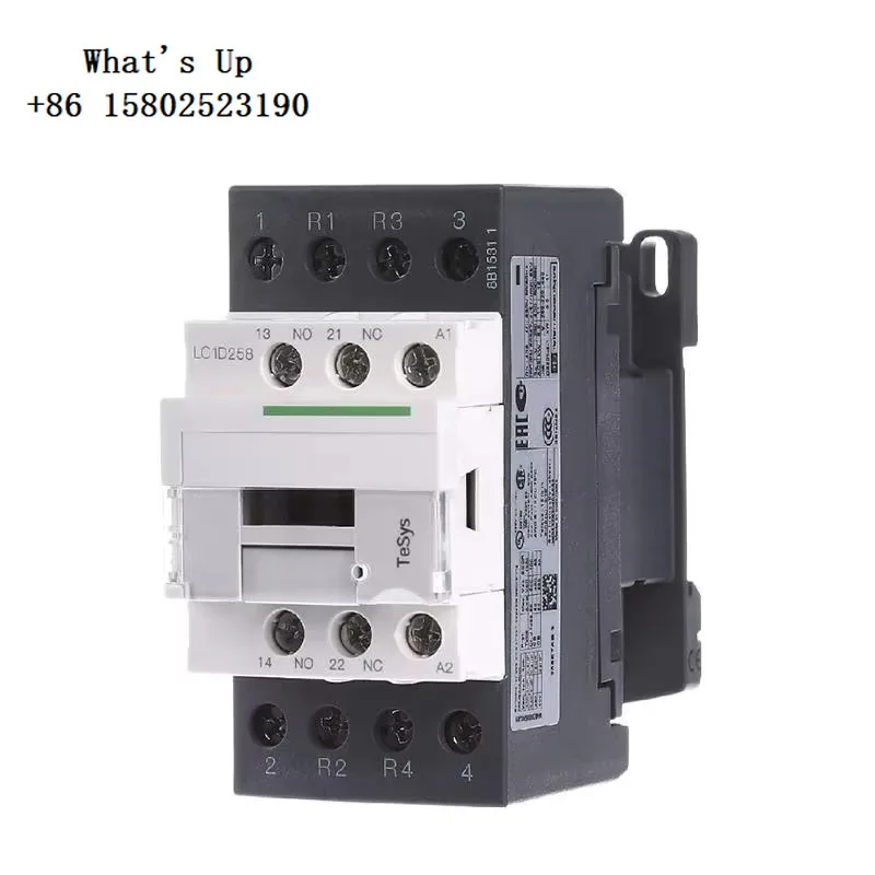 Контакторы 22В с низким энергопотреблением, 1-полюсные, в наличии, для катушки контактора переменного тока LC1D18P7, доступны для немедленной отгрузки.
Контакторы 22В с низким энергопотреблением, 1-полюсные, в наличии, для катушки контактора переменного тока LC1D18P7, доступны для немедленной отгрузки.