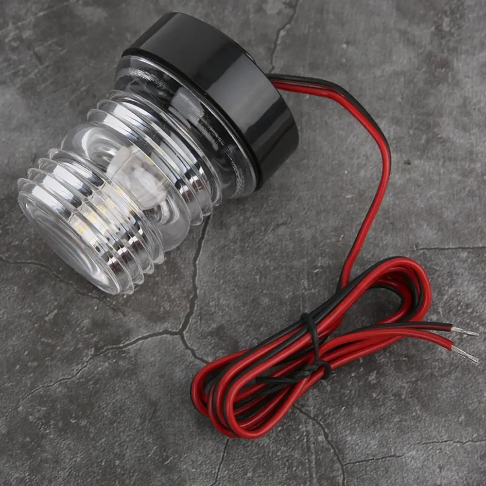 White LED LED Navigation Light 360 Degree All-Round Light Anchor Light Fold Down Waterproof Sailing Signal Light Stern Mount
White LED LED Navigation Light 360 Degree All-Round Light Anchor Light Fold Down Waterproof Sailing Signal Light Stern Mount