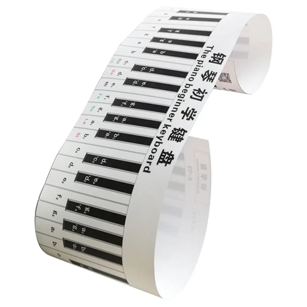 3D Desktop For Practice Pvc Keyboard Decal Stickers Waterproof Wear-Resistant Learning Supplies Piano Accessories Keyboard Piano
3D Desktop For Practice Pvc Keyboard Decal Stickers Waterproof Wear-Resistant Learning Supplies Piano Accessories Keyboard Piano