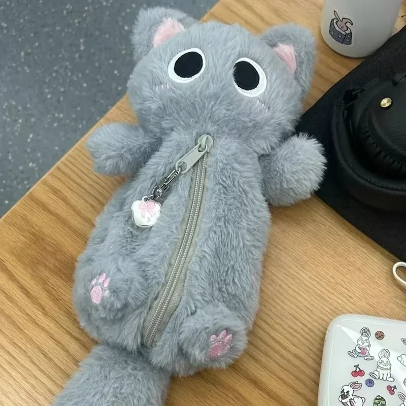 LUSQI Adorable Cartoon Plush Soft Cuddly Toy Pencil Case High-Quality Large-Capacity Student Stationery Organizer
LUSQI Adorable Cartoon Plush Soft Cuddly Toy Pencil Case High-Quality Large-Capacity Student Stationery Organizer